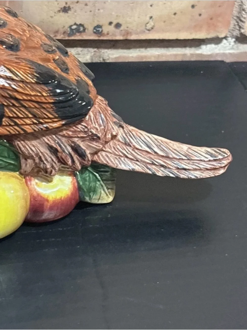 Fitz & Floyd Omnibus Pheasant Soup Tureen w/ Lid Without Ladle Thanksgiving 1997